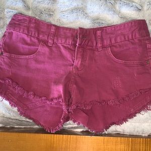 Billabong low waisted short shorts